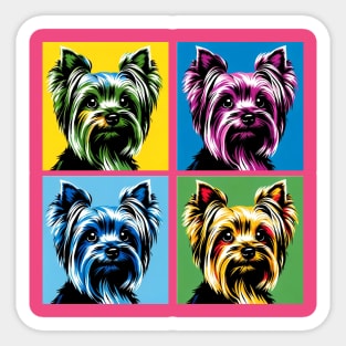 Yorkshire Terrier Pop Art - Dog Lover Gifts Sticker